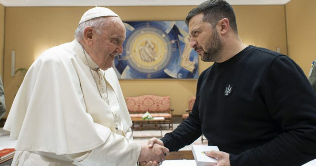 incontro papa francesco e zelensky