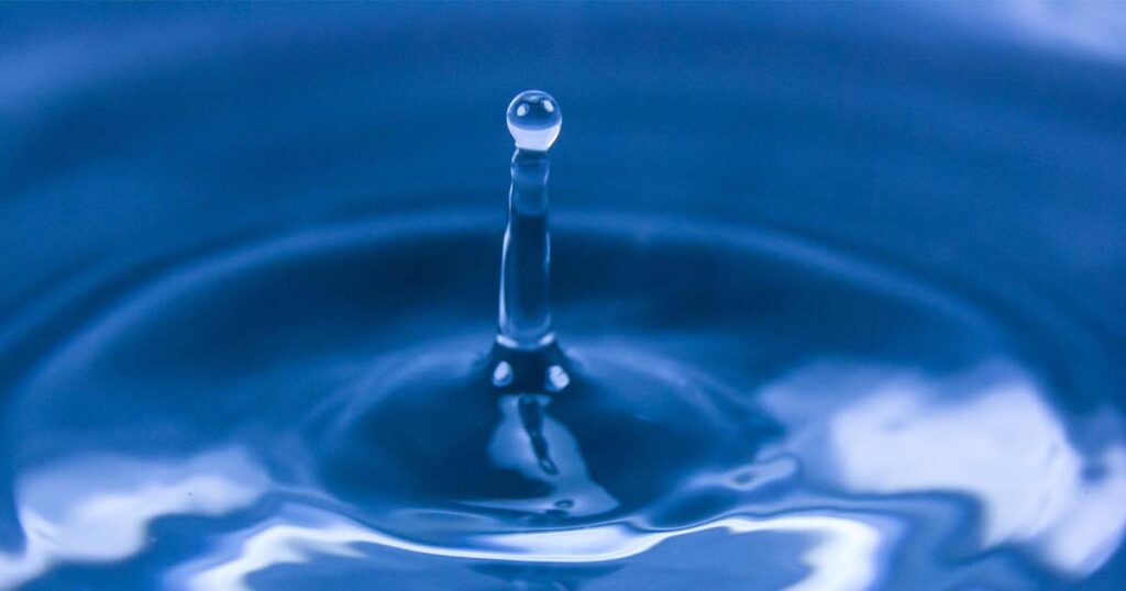 goccia acqua
