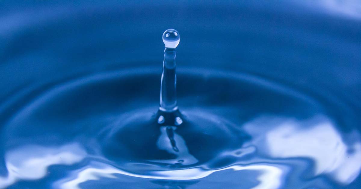 goccia acqua