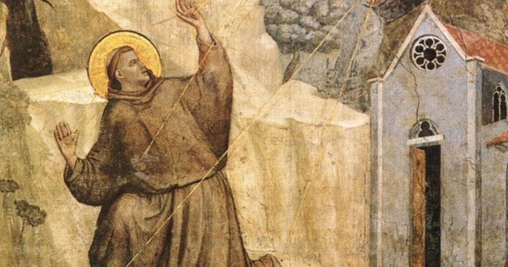 stimmate di san francesco affresco di giotto
