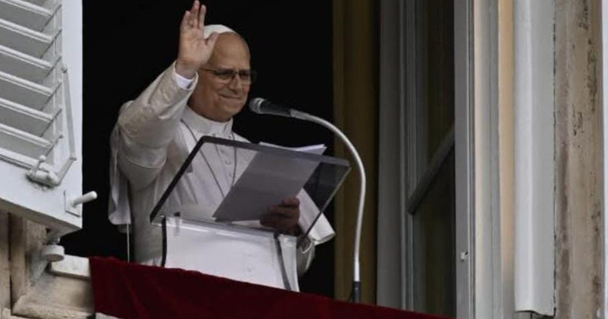 papa leone xiv angelus