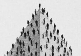 piramide di uomini